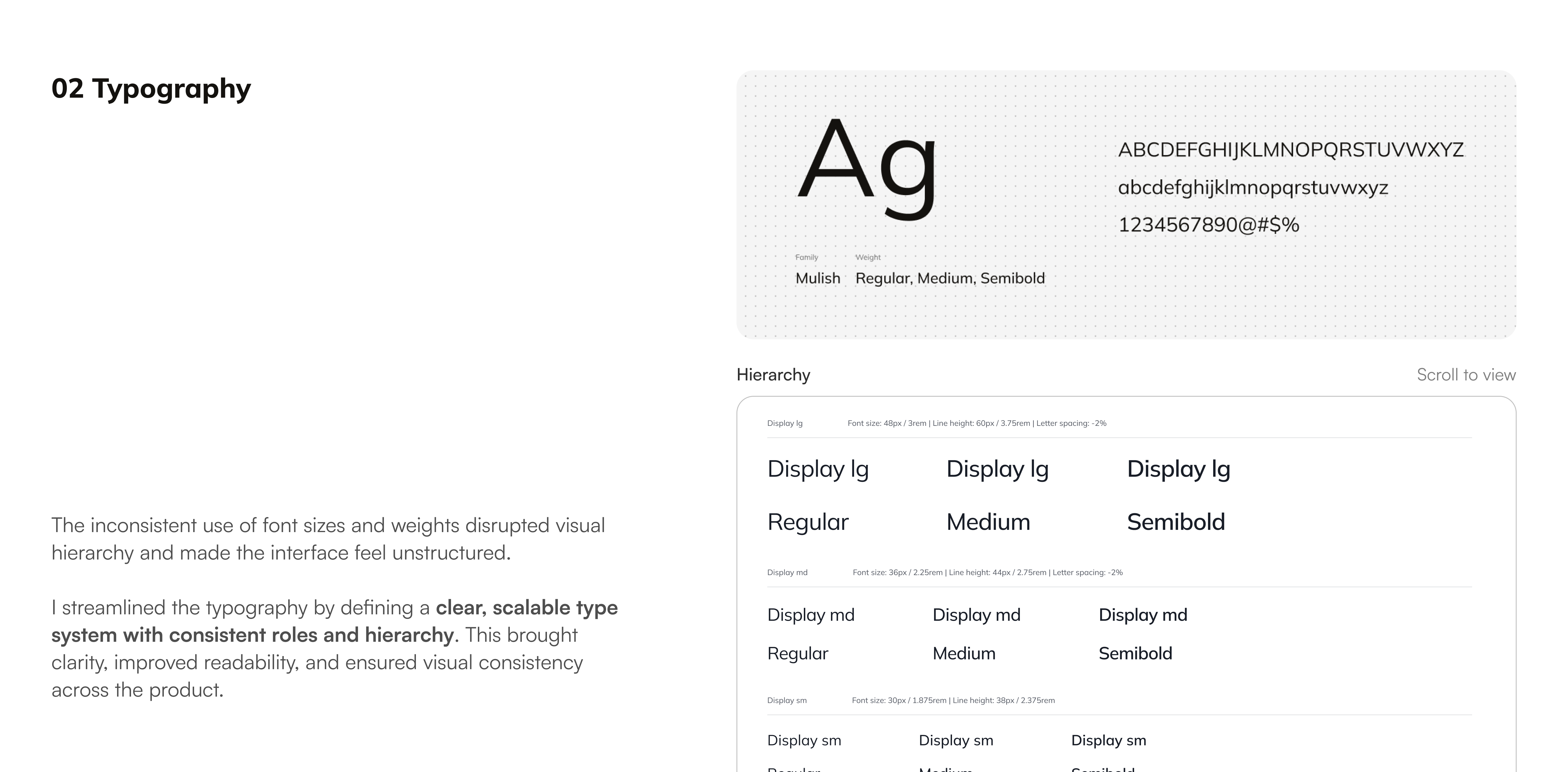 Design system overview